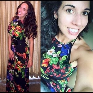 Foreign Exchange: Maxi-floral dress
